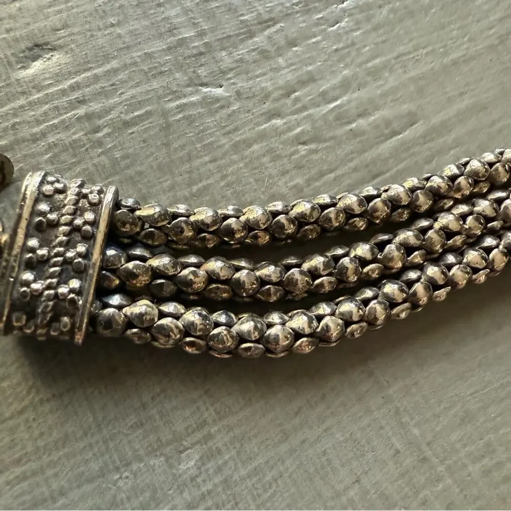 Silpada 925 Sterling Silver Multi Chain Bracelet